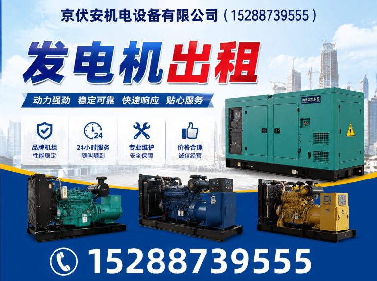 宜春发电车出租展示图
